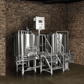 600L Combined 2 of 3-Vessel Bier Brouwerij Bier van de Stout Making Plant for Sale