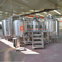 1000L Automatische Steam Verwarming Aangepast RVS Bier Brouwerij Brouwerij / Mash System