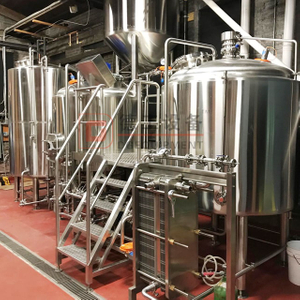 1000L professioneel bierbereidingsmateriaal Pilsen / IPA bierbrouwtank Flexibele microbrouwerijinstallatie