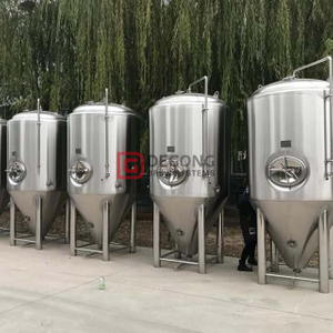 2000L roestvrijstalen industriële brouwerijfermentors op maat gemaakte bierapparatuur te koop